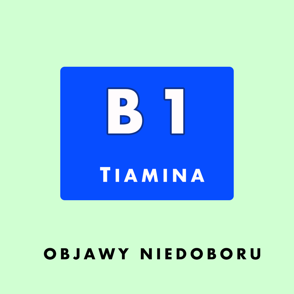 Niedobór tiaminy- objawy i skutki